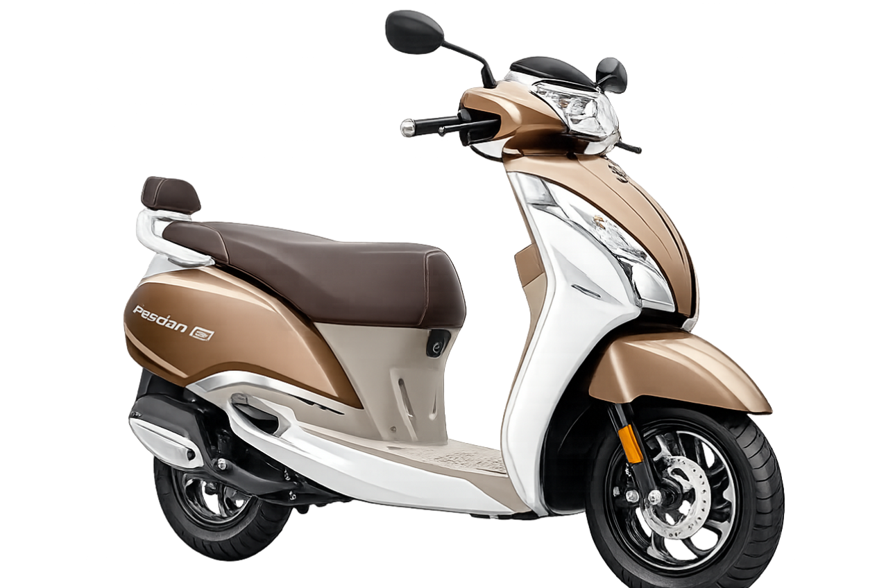 TVS Jupiter 125 for best bike rentals in Kolkata